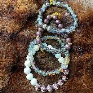 Erimish bracelet stack-NWOT